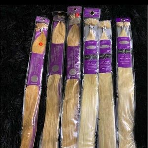 Brand new UNOPENED Remy Human Hair UTIP extensions - 6 packs
